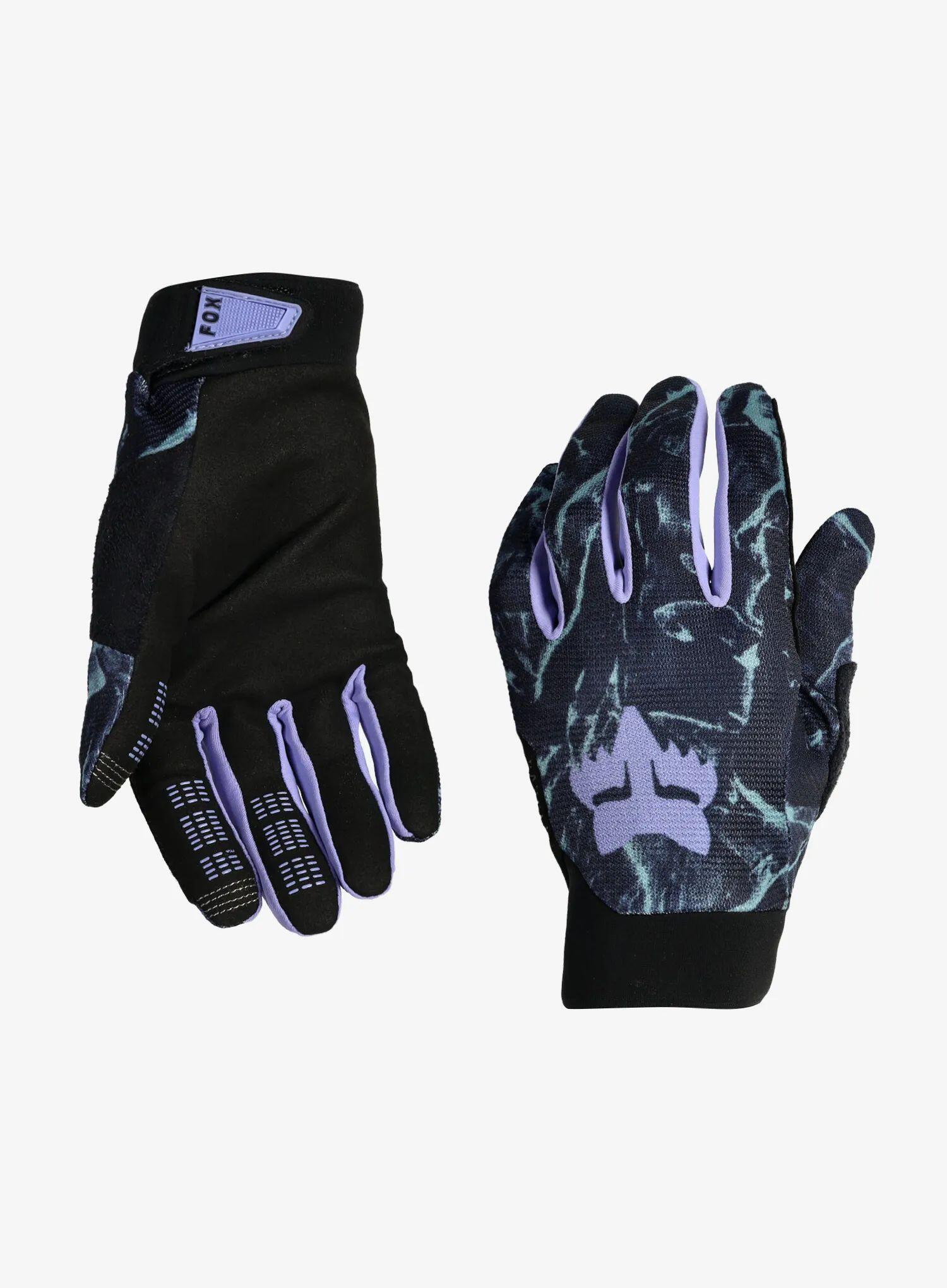 Guantes largos VYY Fox Ranger Image Print azul para mujer 4/7