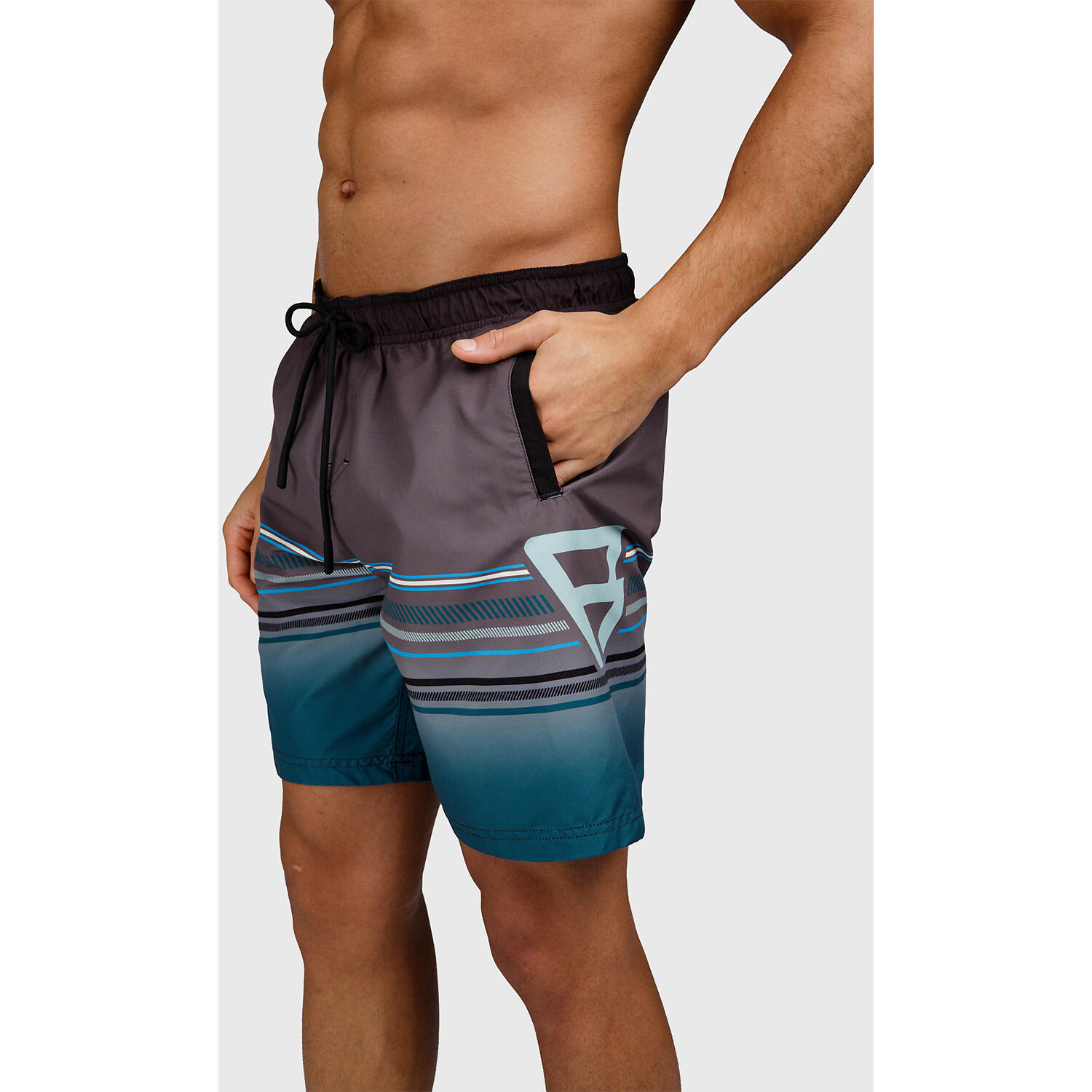 Herren Badeshort Cester-Long 3/7