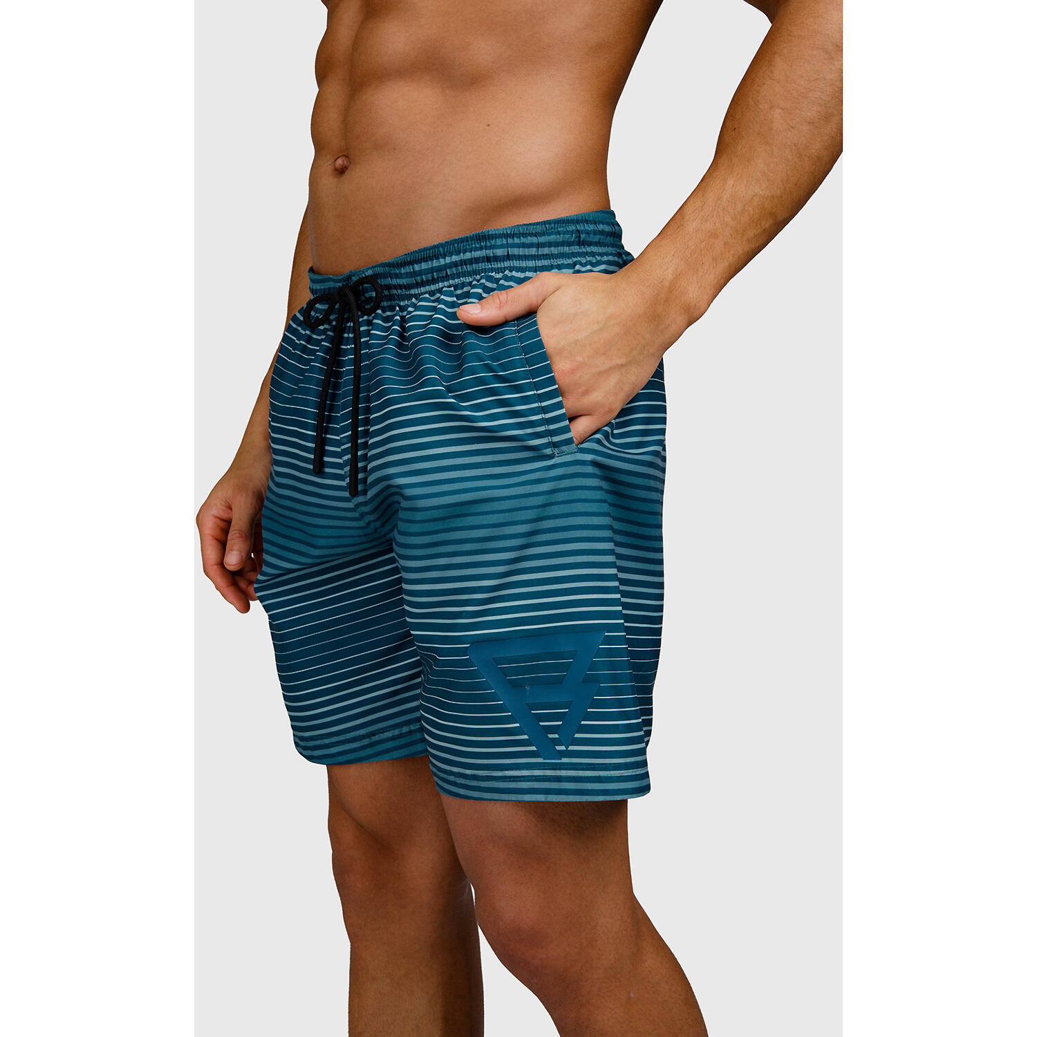 Herren Badeshort Cester-Stripe 3/5