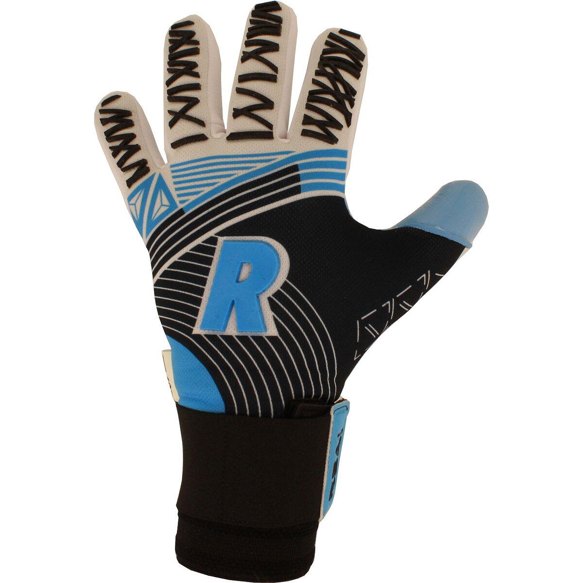 Gants gardien - Hommes - Grip aqua - Bleu marine/bleu clair 3/3
