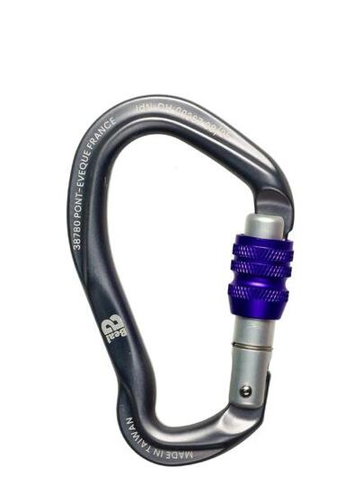 Karabinek wspinaczkowy Beal Be Link Screw - darkstone