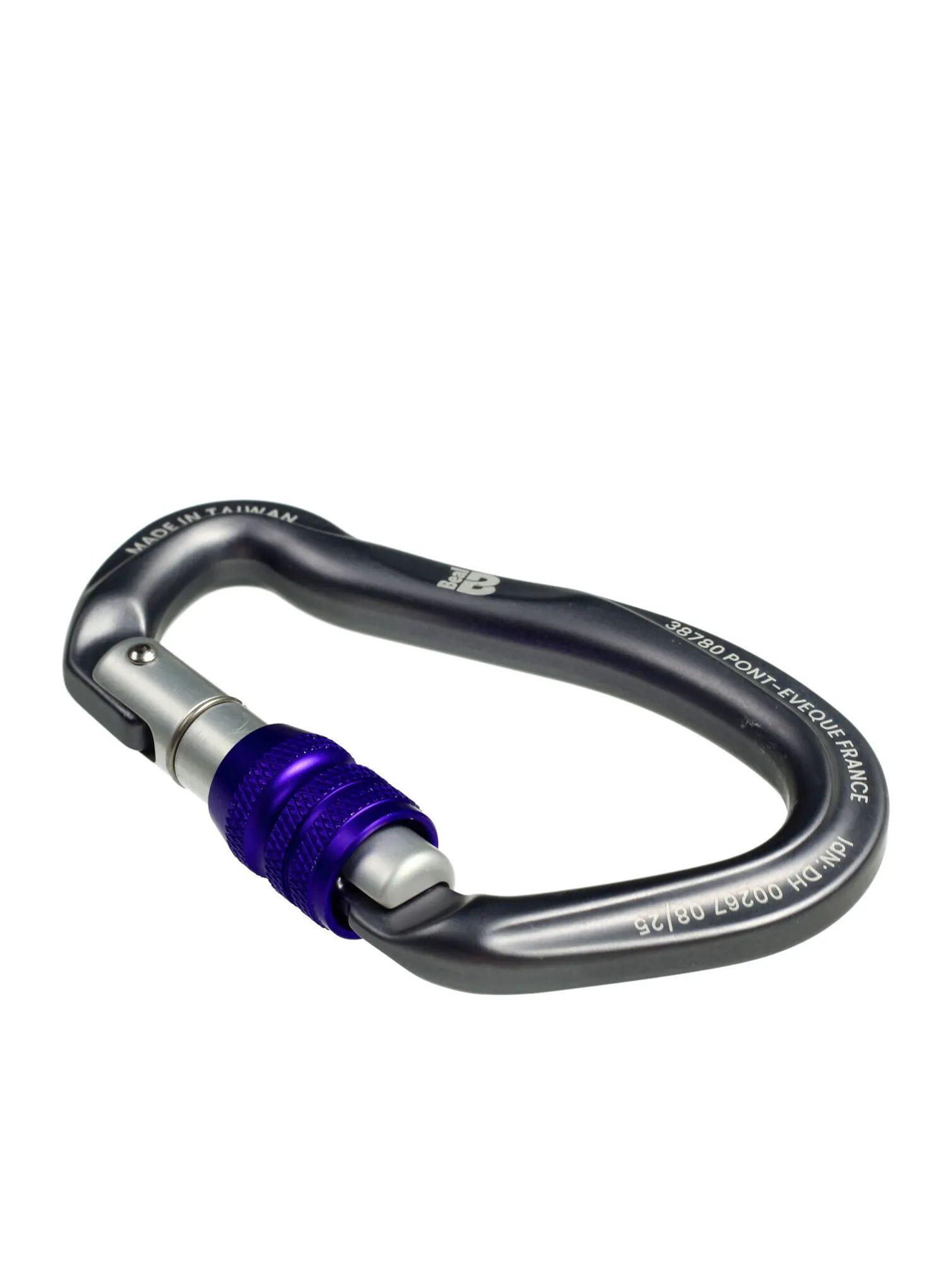Karabinek wspinaczkowy Beal Be Link Screw - darkstone 4/4