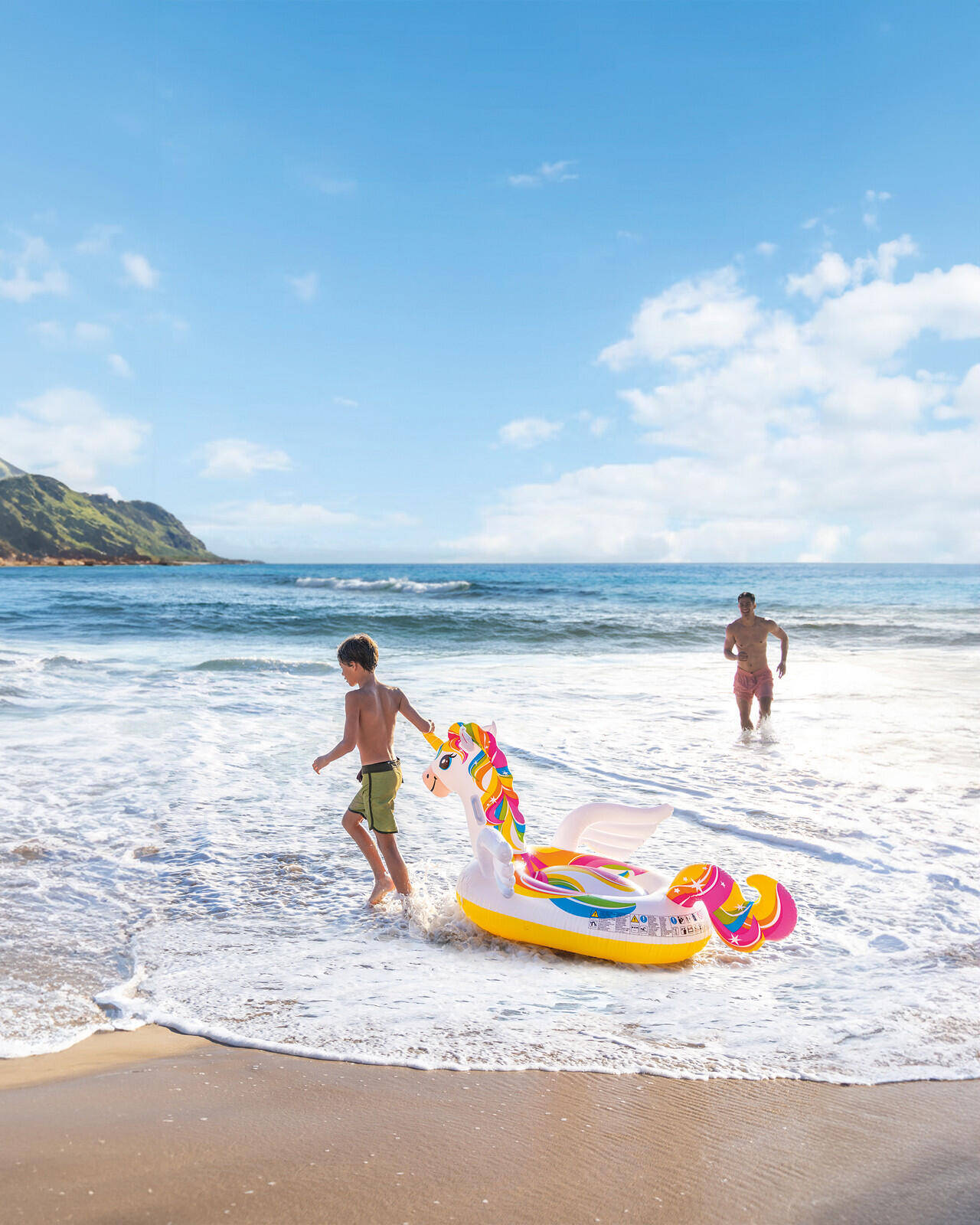Unicorn Ride-On Inflatable Pool Float -  2