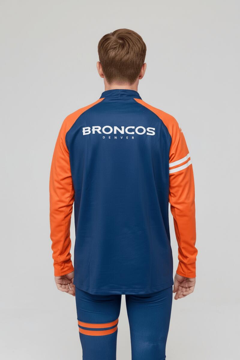 Homme Ski Sous-vêtement Haut Thermique NFL Denver Broncos 2/6