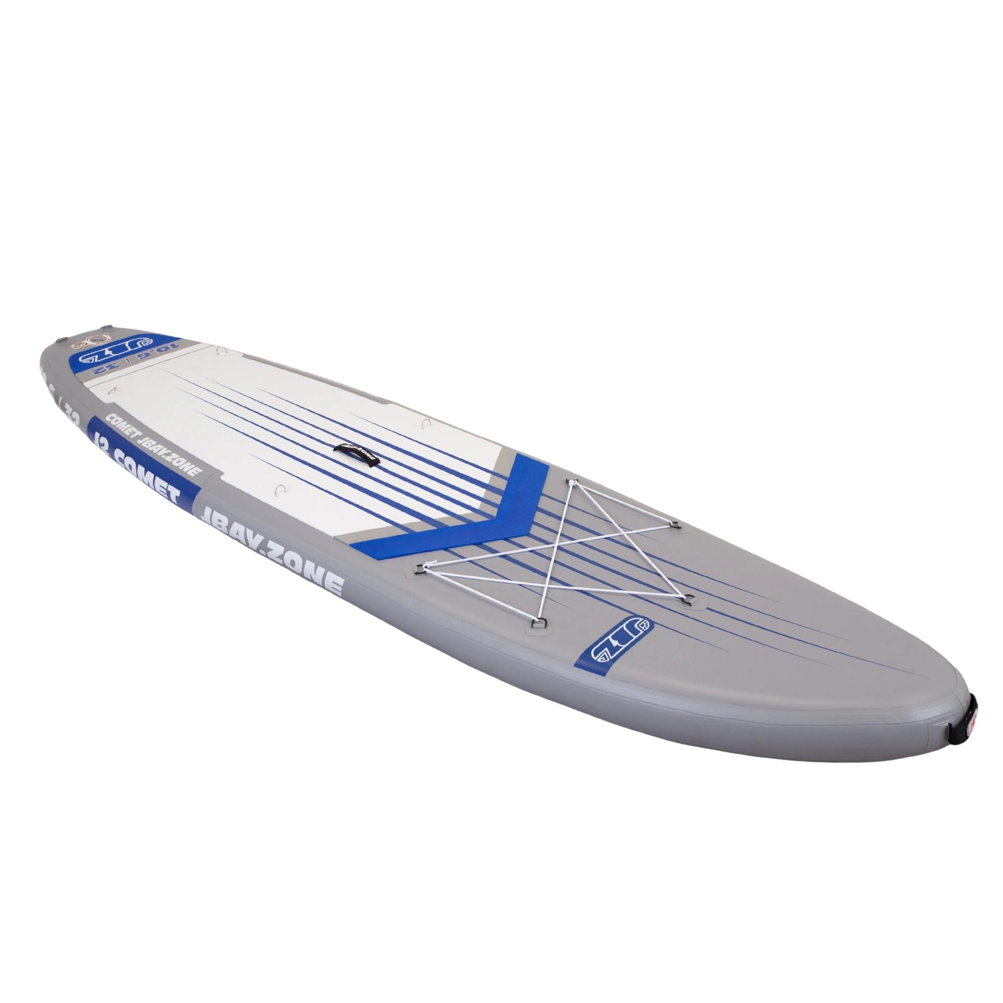 JBAY.ZONE Pack SUP Comet J2 ALLROUND gonfiabile 10.6 Grigio-Blu 2/7