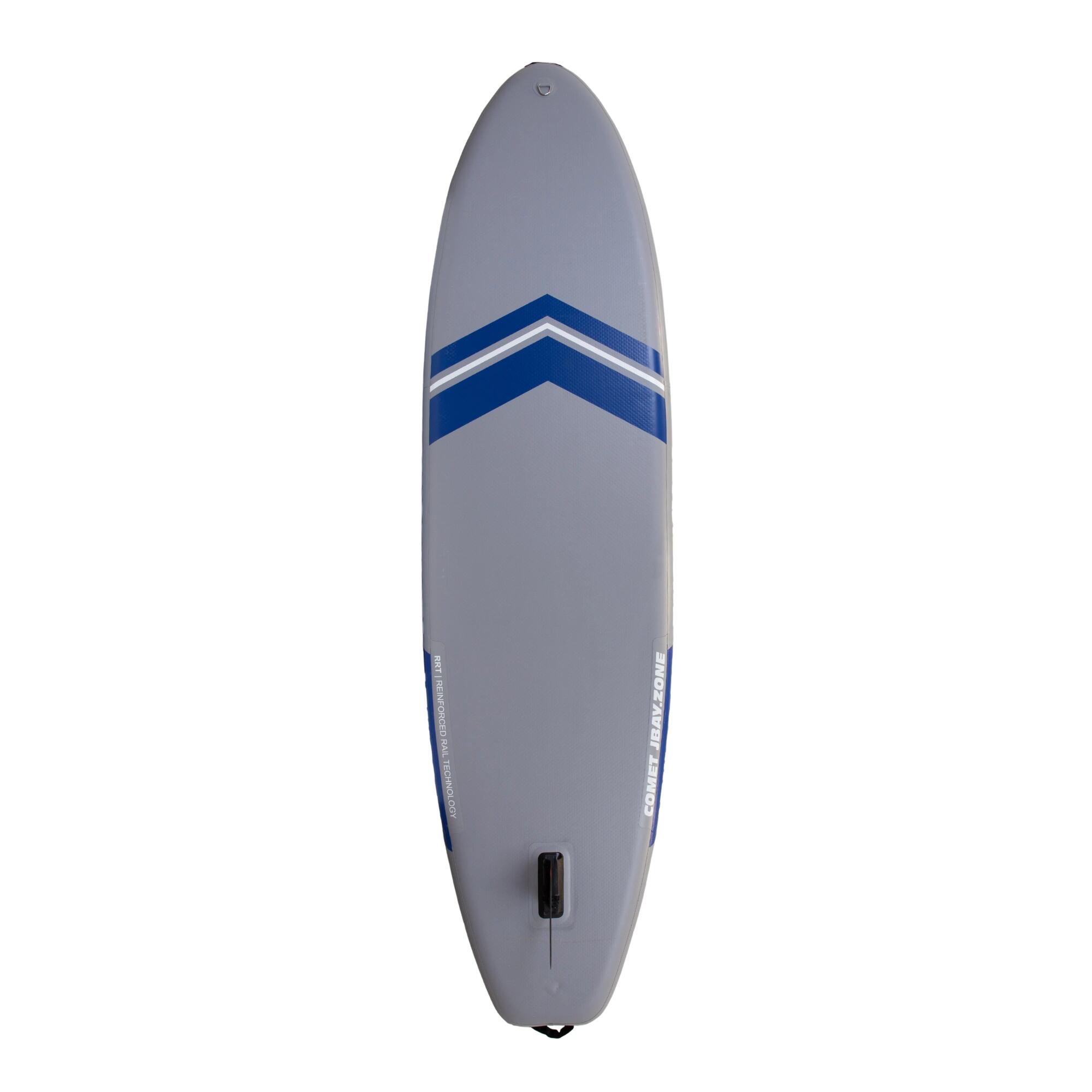 JBAY.ZONE Pack SUP Comet J2 ALLROUND gonfiabile 10.6 Grigio-Blu 4/7
