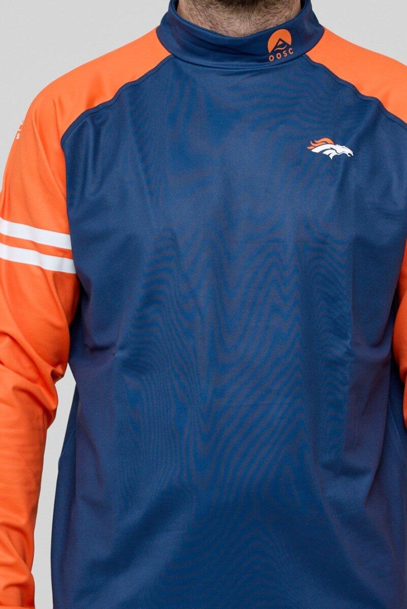 Homme Ski Sous-vêtement Haut Thermique NFL Denver Broncos 6/6
