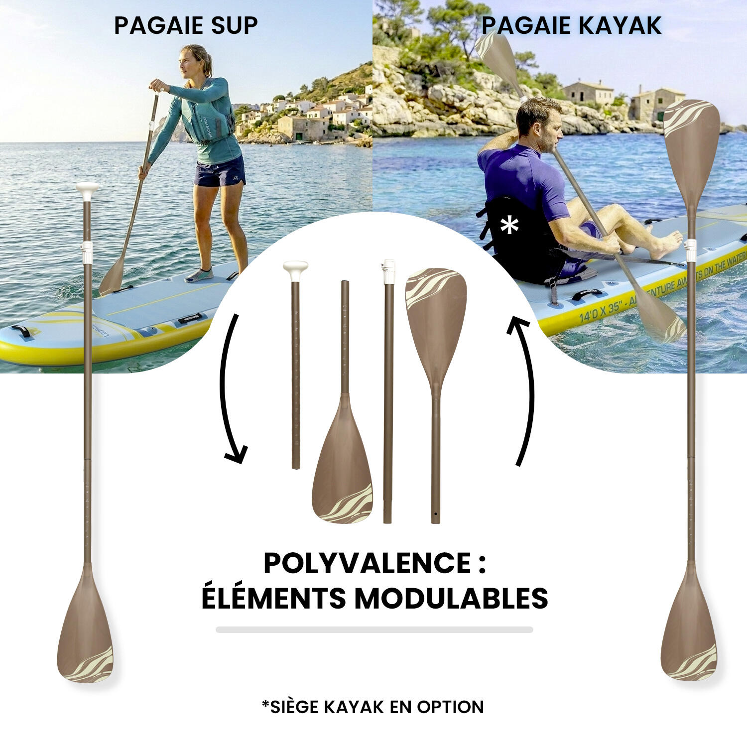 Opblaasbare paddleboard 14’ WOW Lagoon – XXL, stabiel, voor meerdere personen, c 5/7