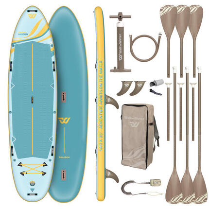 Paddle gonflable 14’ WOW Lagoon – XXL stable, multi-personnes, pack complet