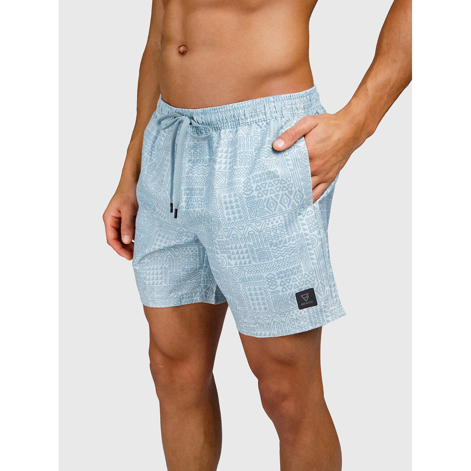 Herren Badeshort Helios-Print 3/7