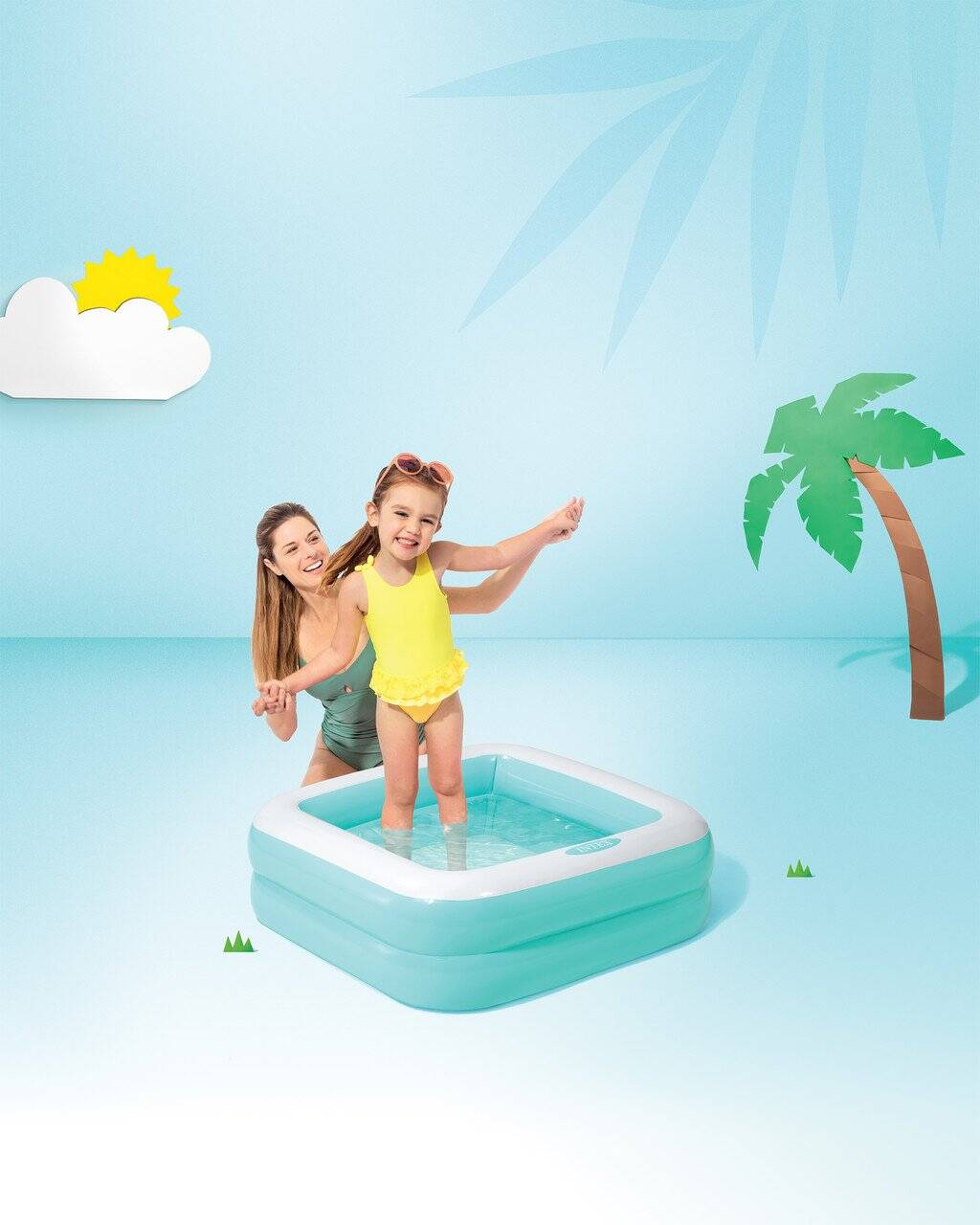 Play Box Inflatable Kiddie Pool – Assortment -  3