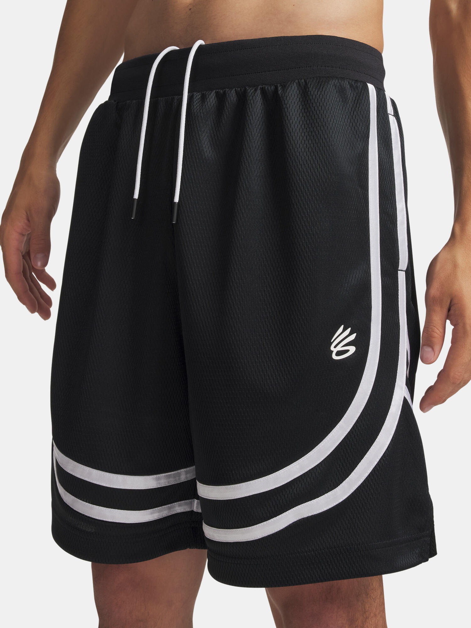 Herenbasketbalshort Under Armour Curry Signature 3/4