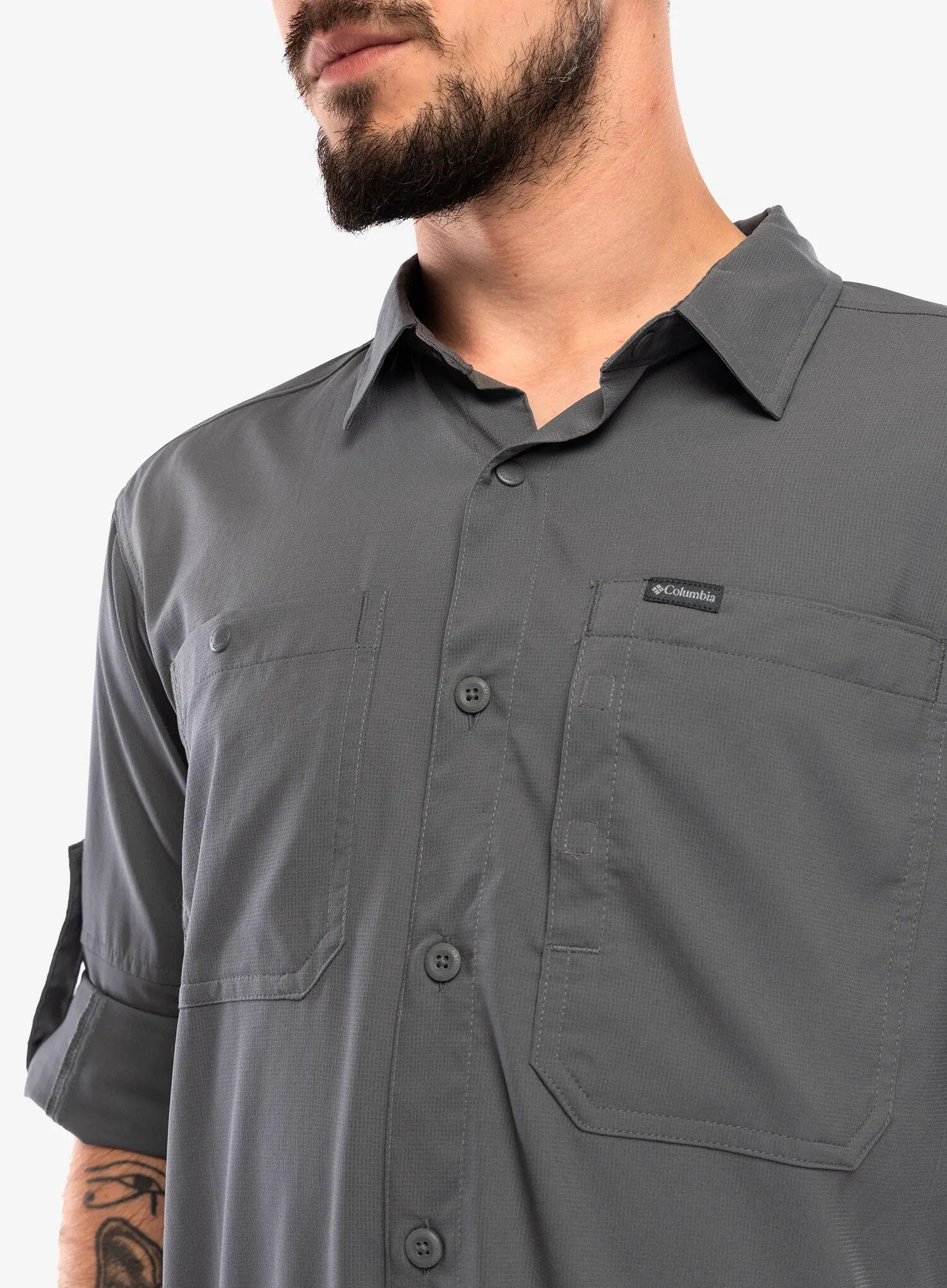 Koszula turystyczna męska Columbia Silver Ridge Utility II LS Shirt 7/7
