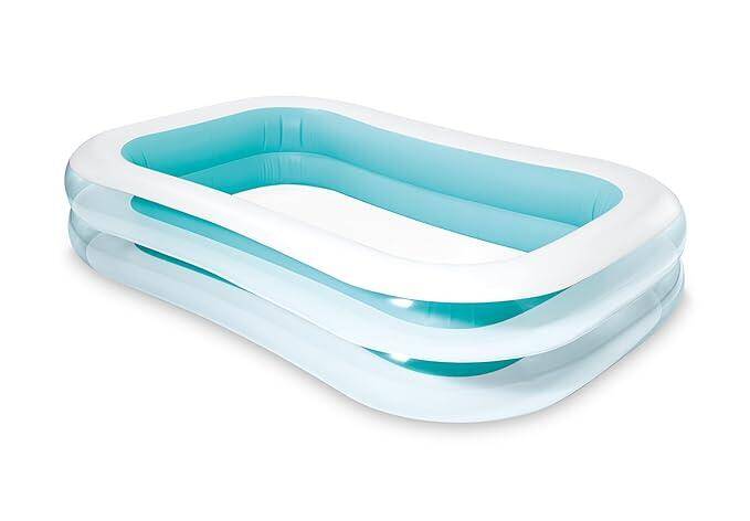 Intex Swim Centre Inflatable Family Swimming Pool, Multicolour, Vinyl -  1