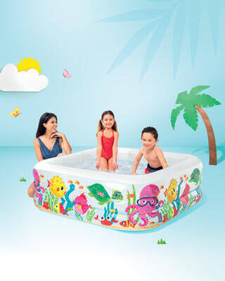 Sea Aquarium Inflatable Pool -  3