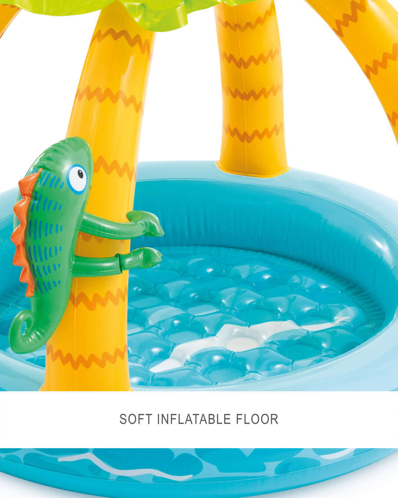Tropical Island Inflatable Kiddie Pool -  3