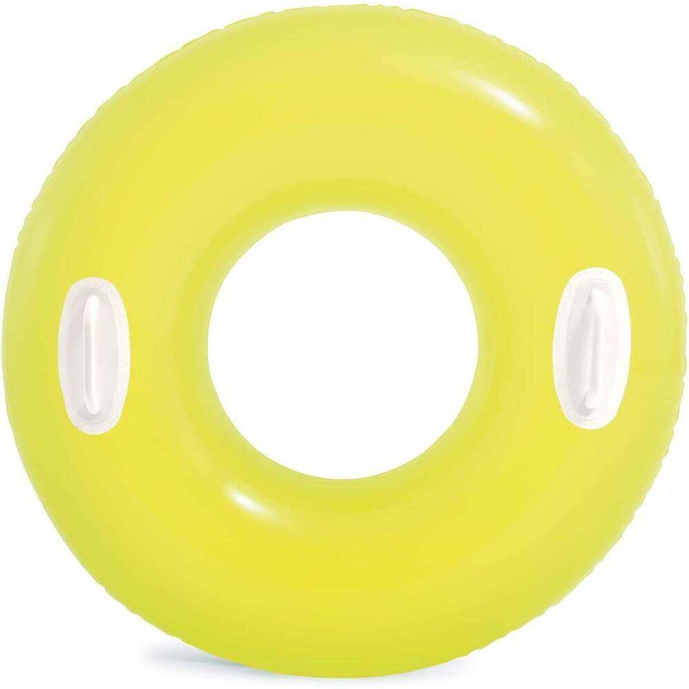 INTEX Kids Summer Inflatable Swimming Pool Ring Heavy Duty Handles PVC Material (Assorted) -  2