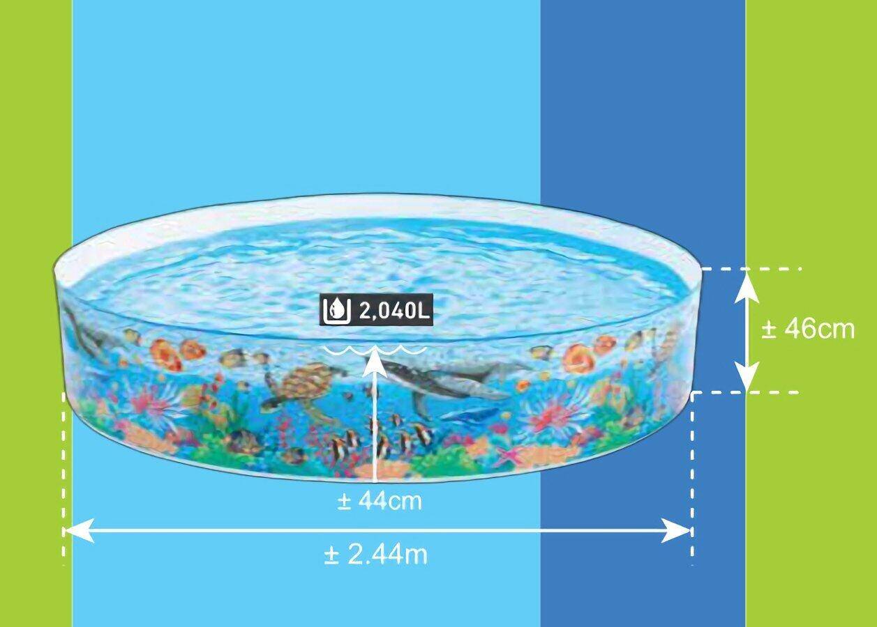 Intex Pool Hard Coral Reef -  3