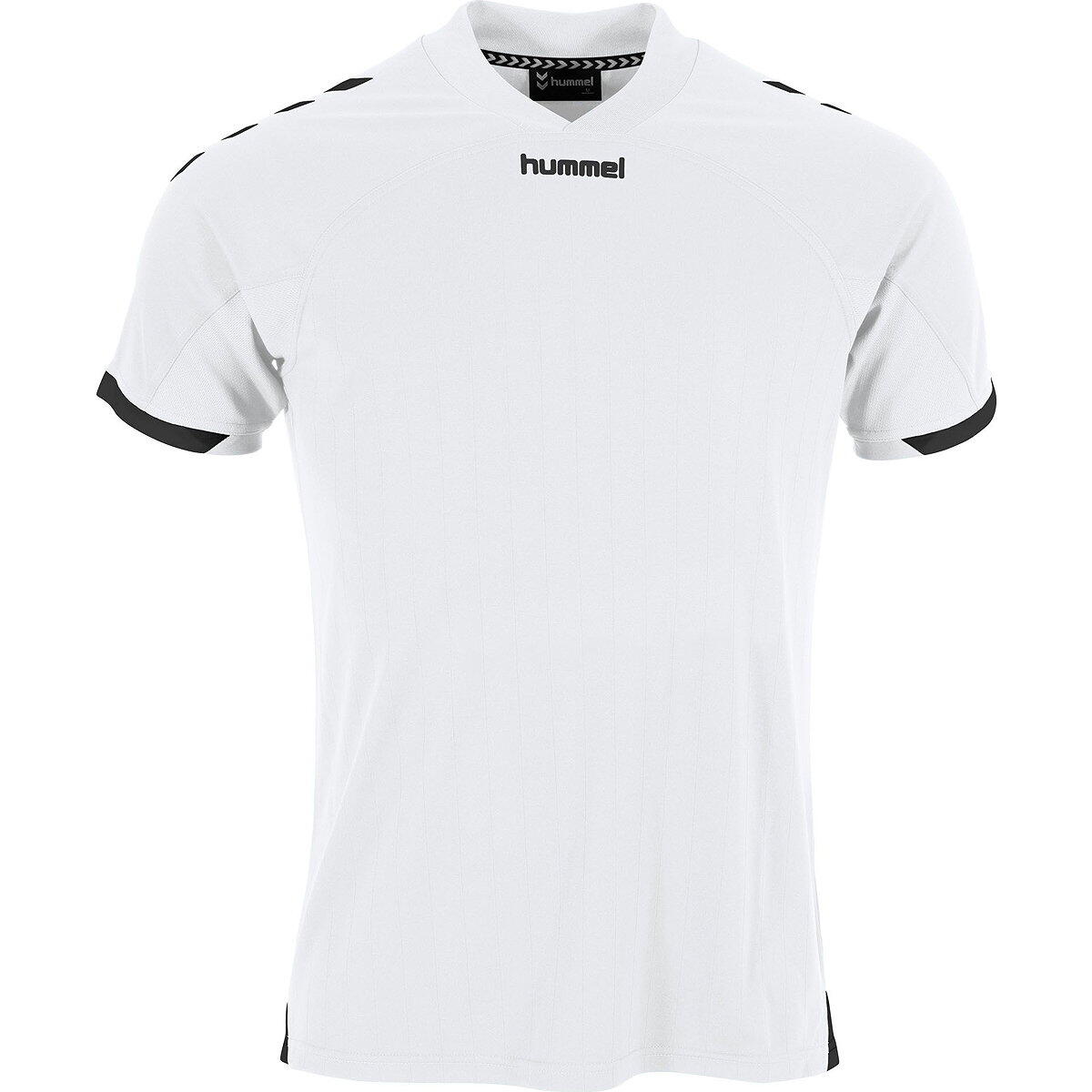 Hummel Fyn T-shirt Korte Mouw Heren - Wit / Zwart 3/3