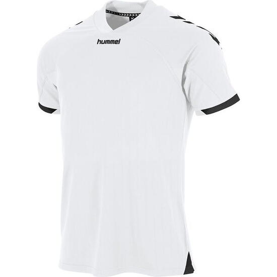 Hummel Fyn Maillot Manches Courtes Homme - Blanc / Noir