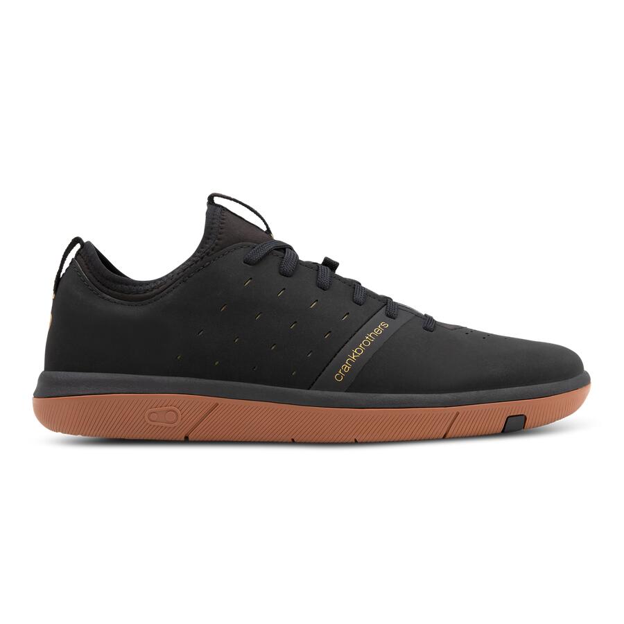 STAMP STREET LACE Schuhe - schwarz/goldene Sohle 4/7