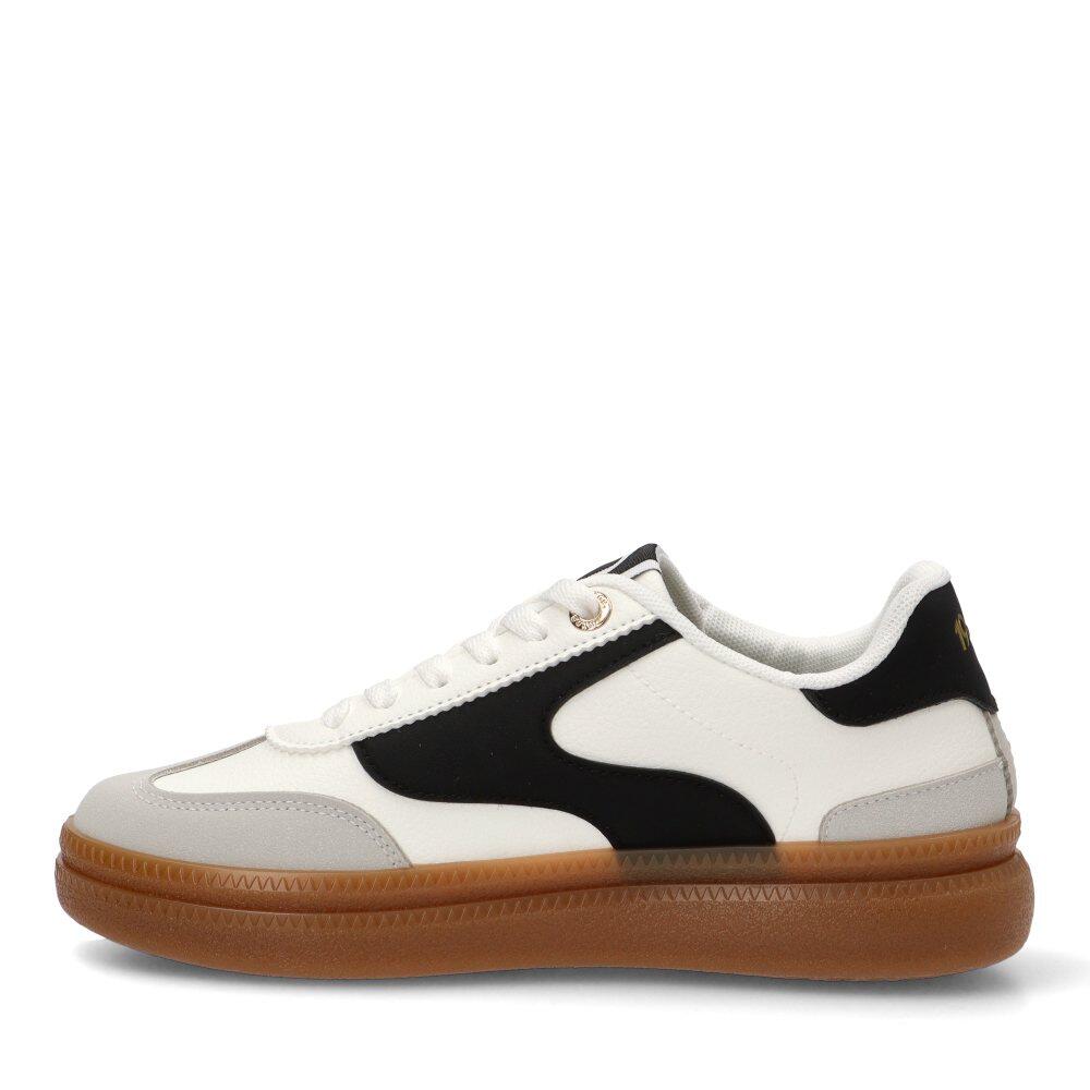 Deportivas Casual Mujer Suela Plana - Modelo 60956 Blanco 3/6