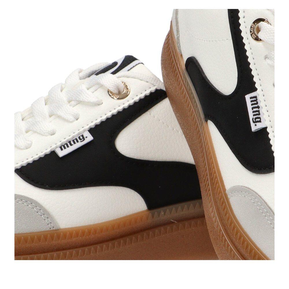 Deportivas Casual Mujer Suela Plana - Modelo 60956 Blanco 6/6