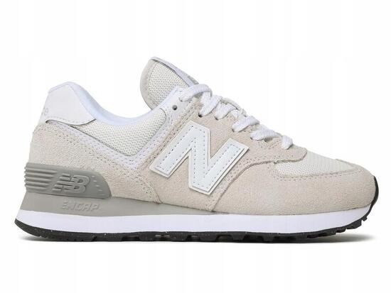 Buty Sportowe New Balance Skórzane Sneakersy Junior