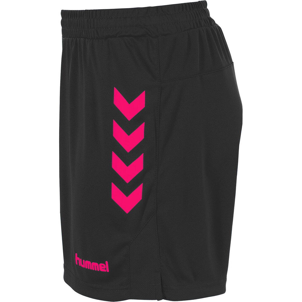 Hummel Memphis Short Dames - Zwart / Magenta 5/5