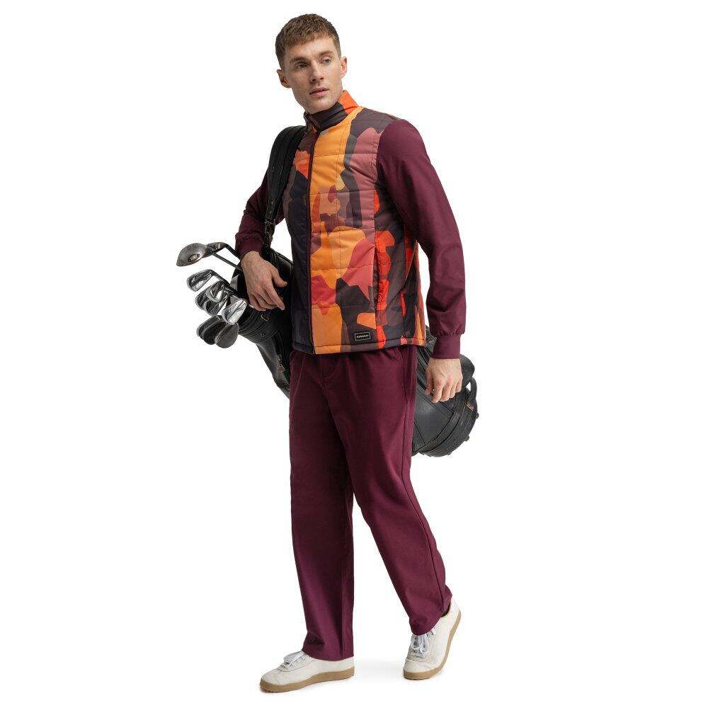 Herren Golf -steppjacke Approach Valsain Rot 3/7