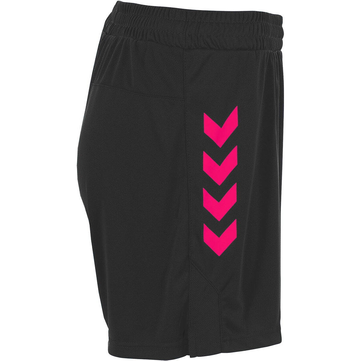 Hummel Memphis Short Dames - Zwart / Magenta 4/5