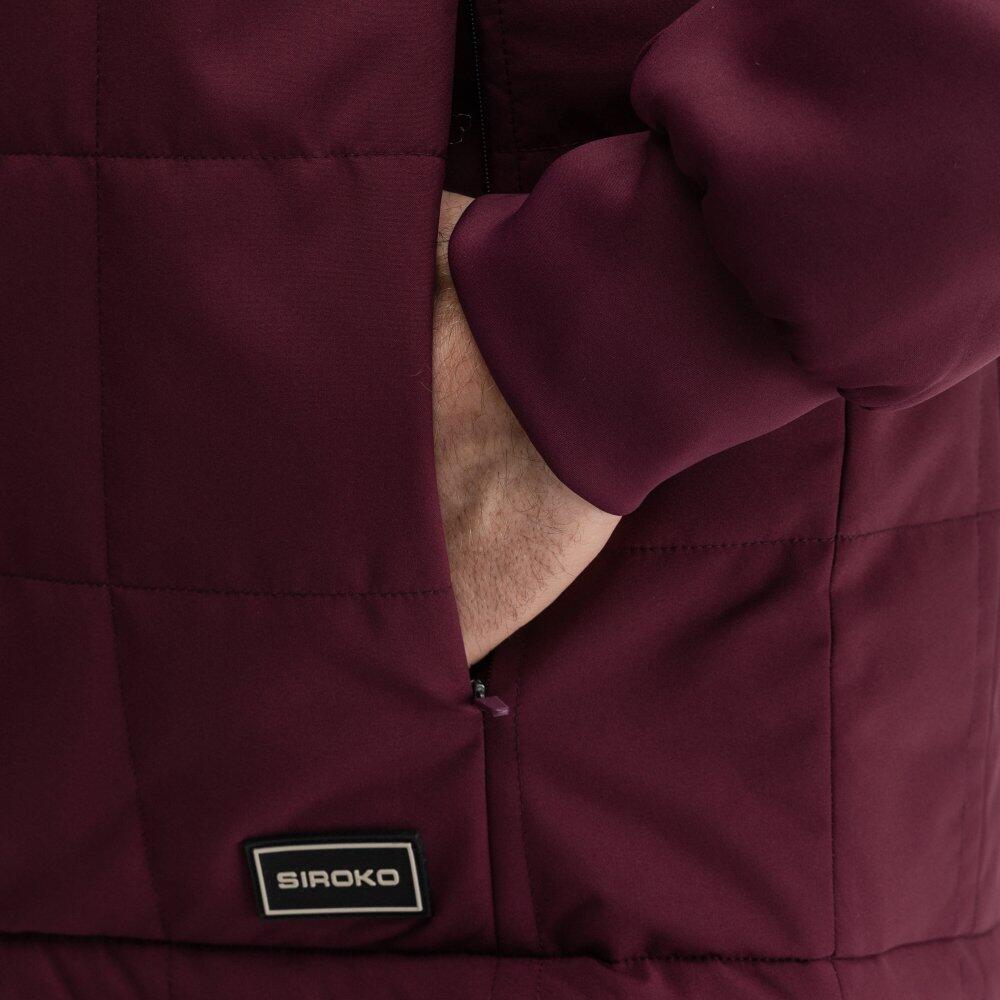 Herren Golf -steppjacke Approach Valsain Rot 5/7