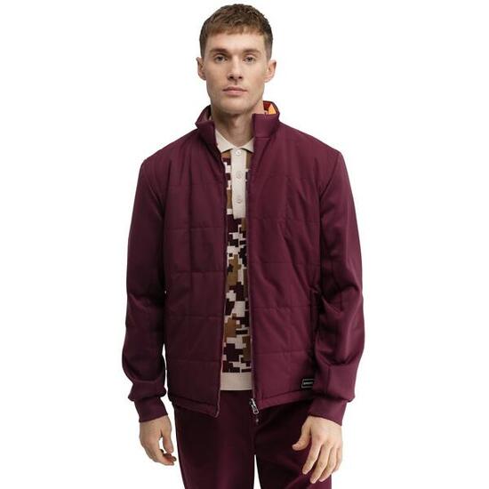 Veste de golf matelassée réversible homme Approach Valsain Rouge