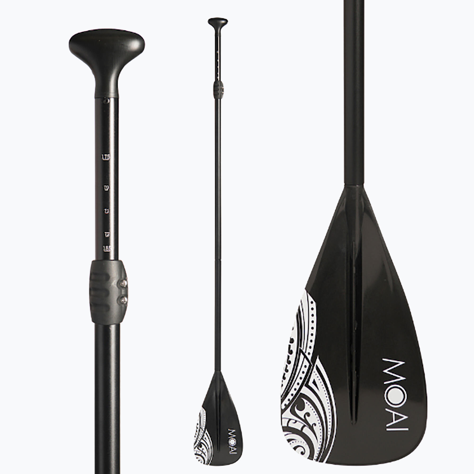 Wiosło SUP 3-częściowe MOAI Standard ALU 3D 2/4