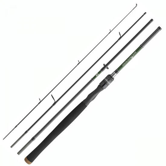 Daiwa Wilderness Travel Spinnrute, HMC+ Kohlefaser-Blank, Reisemodell