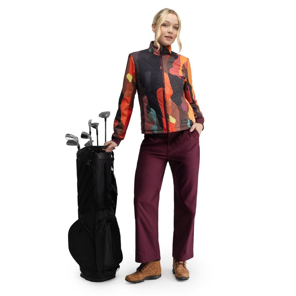 Casaco de golfe acolchoado e reversível para mulher Approach-W Valsain Encarnad 3/7