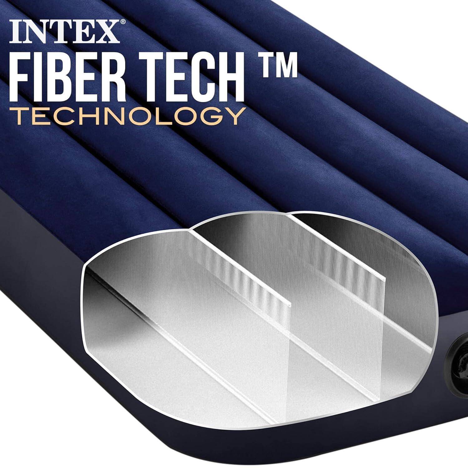 Intex Vinyl Inflatable AirBed -  4