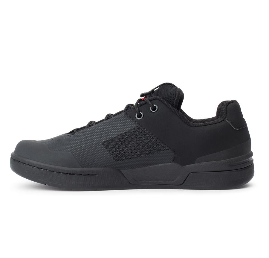 Chaussures STAMP LACE - noir/rouge / semelle noire 3/6