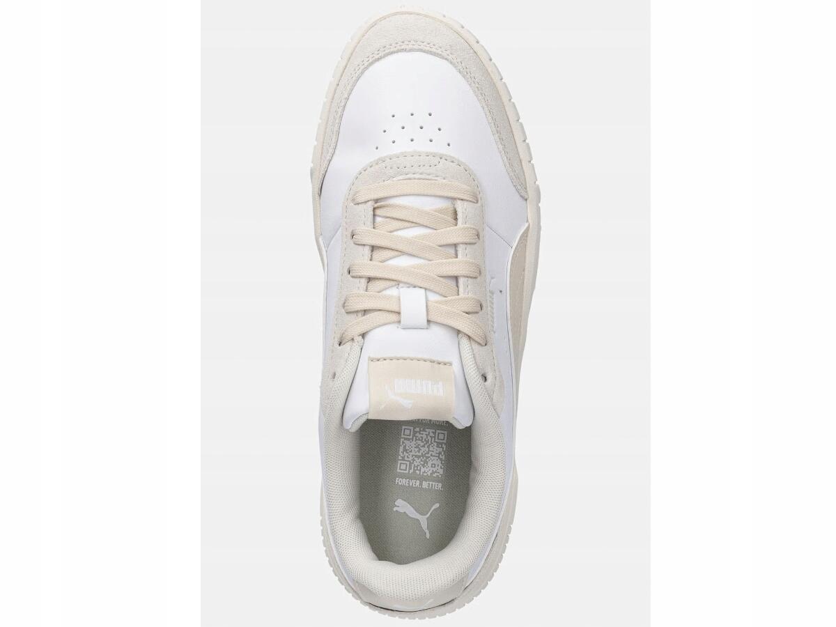 BUTY damskie PUMA CARINA MIA 405417-02 sportowe biało-beżowe platforma 38 6/6