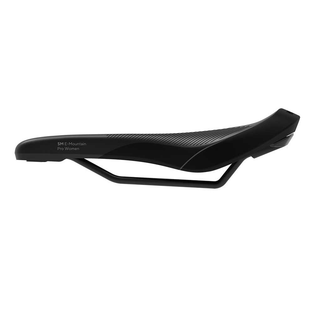 Sillín SM E-Mountain Pro para mujer, talla S/M, color negro Stealth 4/6