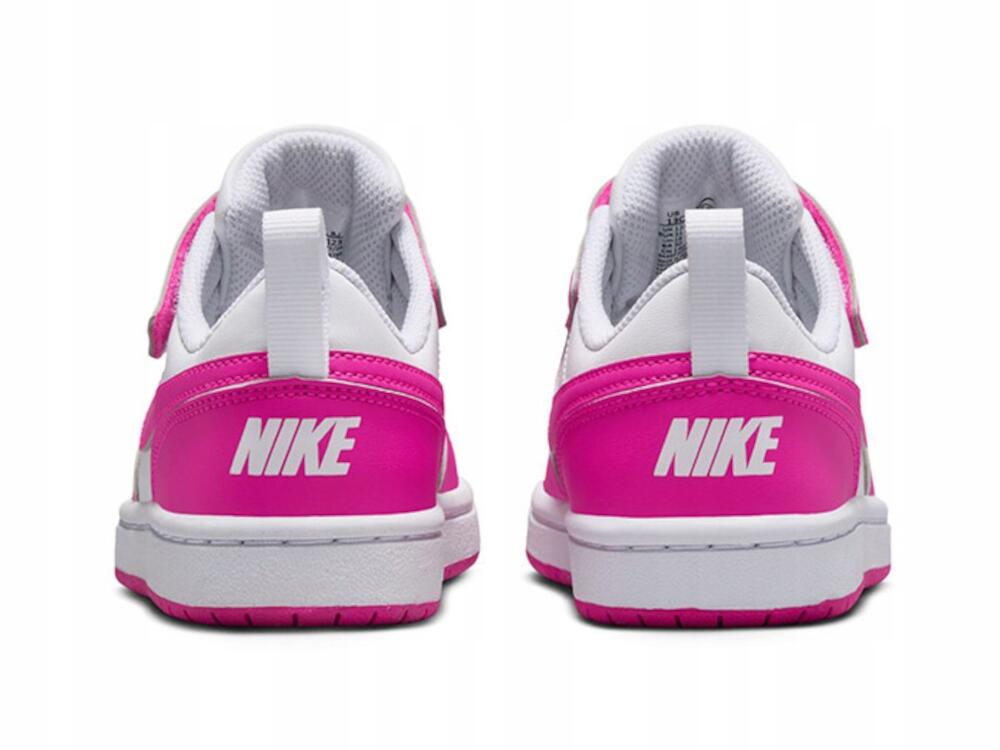 Buty Dziecięce Nike Court Borough Zapinane Na Rzep Sportowe 5/7