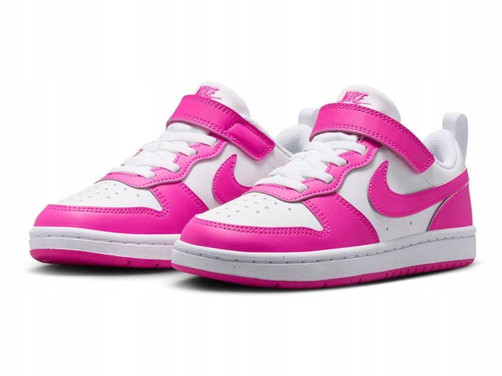 Buty Dziecięce Nike Court Borough Zapinane Na Rzep Sportowe 4/7