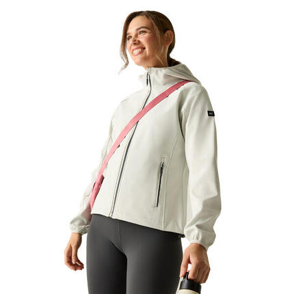 Veste Softshell À Capuche AREC Femme (Noir)