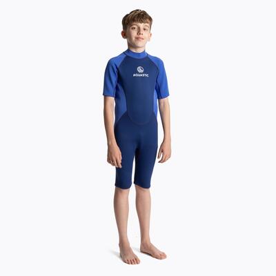 Muta da nuoto per bambini AQUASTIC Wavey Jrb 2 mm