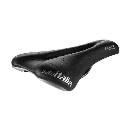 SPORT Gel Flow FeC Alloy Sattel schwarz