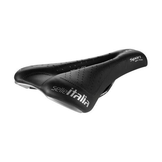 SPORT Gel Flow FeC Alloy Sattel schwarz
