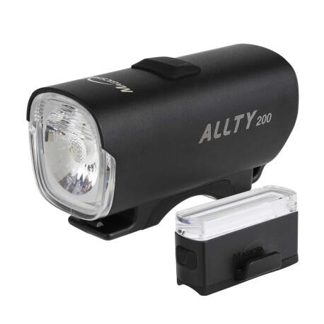 ALLTY 200 front and rear lights + SEEMEE 20 V2.0