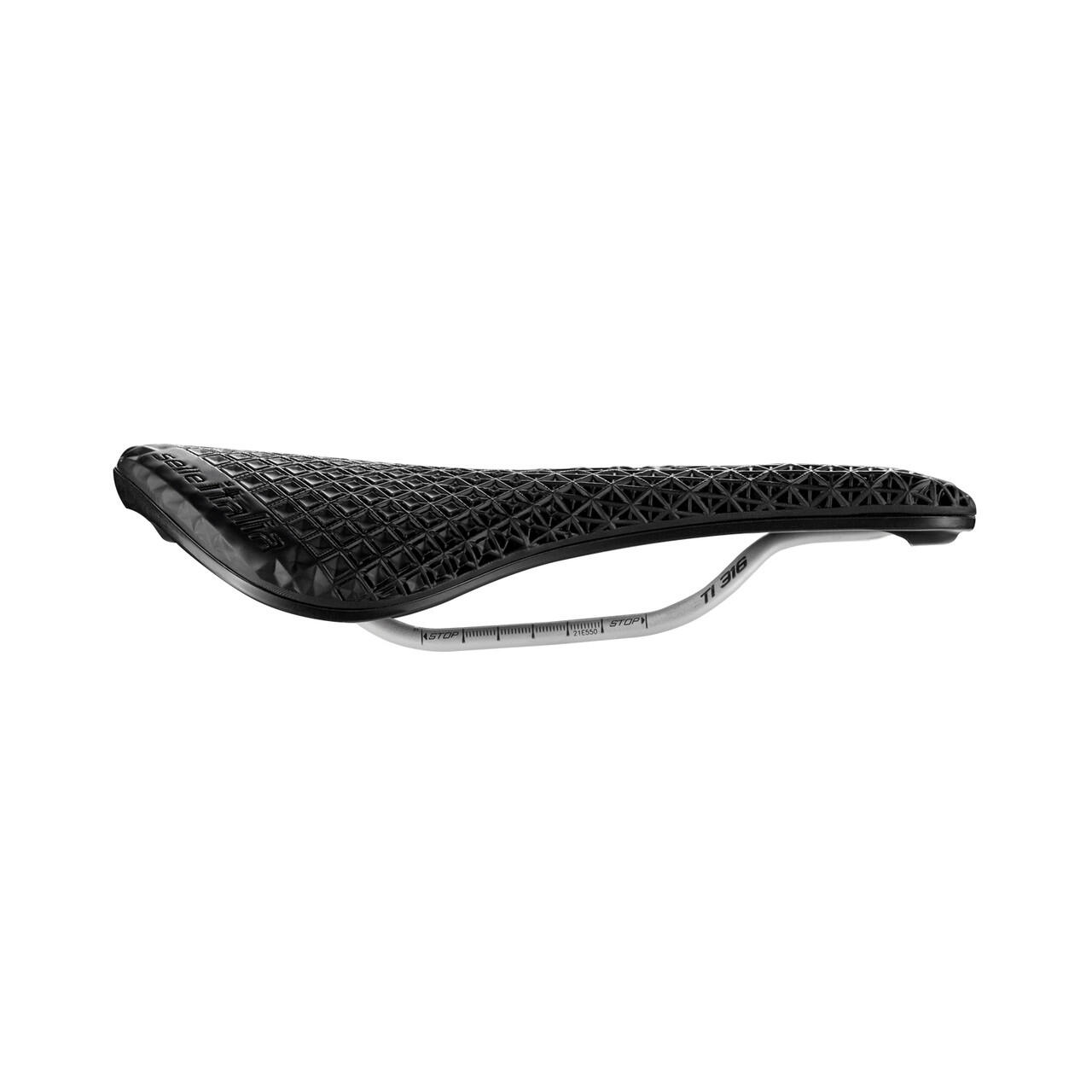 NOVUS Boost EVO 3D Superflow TI 316 Sattel schwarz 3/7