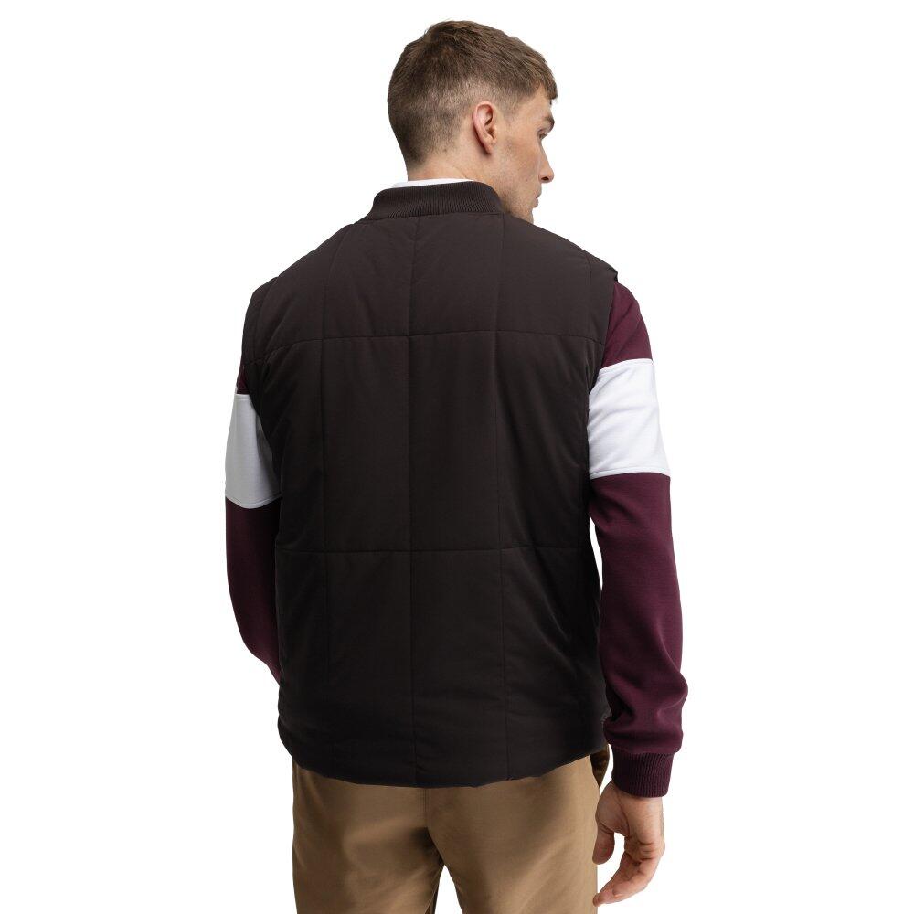 Gilet de golf matelassé homme Wedge Dark Brown Marron 2/7
