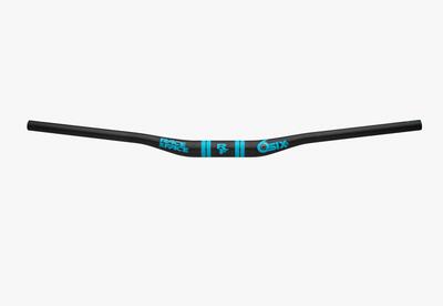 Sixc-stuur met 20 mm rise - 35 x 820 - carbon/blauw